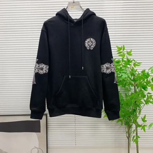 Wholesale Chrome Hearts Hoodies Long Sleeved For Men #1412661 $85.00 USD, Wholesale Quality Replica Chrome Hearts Hoodies