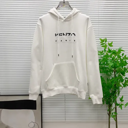 Wholesale Kenzo Hoodies Long Sleeved For Men #1412666 $85.00 USD, Wholesale Quality Replica Kenzo Hoodies