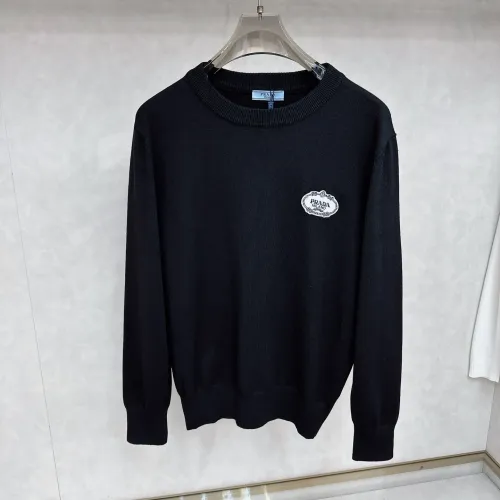 Wholesale Prada Sweaters Long Sleeved For Unisex #1412692 $42.00 USD, Wholesale Quality Replica Prada Sweaters