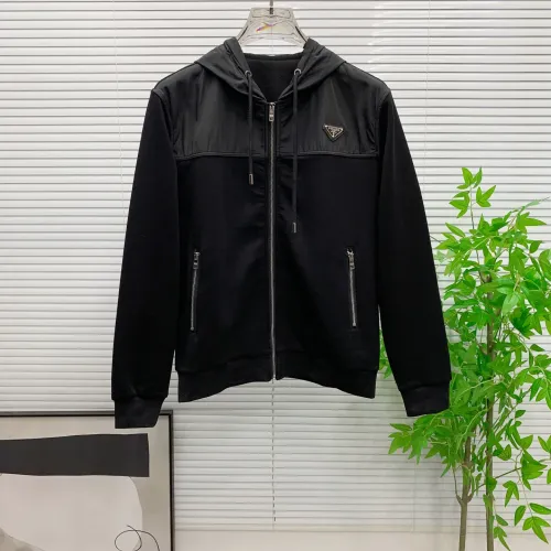 Replica Prada Tracksuits Long Sleeved For Men #1412701 $128.00 USD for Wholesale