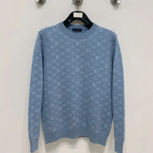 Wholesale Louis Vuitton LV Sweaters Long Sleeved For Men #1412710 $85.00 USD, Wholesale Quality Replica Louis Vuitton LV Sweaters