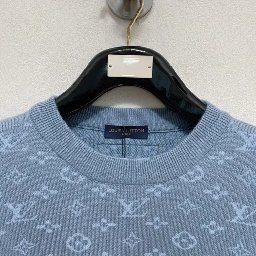Replica Louis Vuitton LV Sweaters Long Sleeved For Men #1412710 $85.00 USD for Wholesale