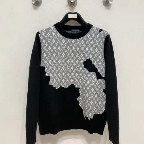 Wholesale Louis Vuitton LV Sweaters Long Sleeved For Men #1412711 $85.00 USD, Wholesale Quality Replica Louis Vuitton LV Sweaters