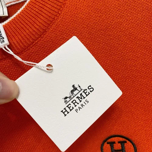 Replica Hermes Sweaters Long Sleeved For Men #1412714 $85.00 USD for Wholesale