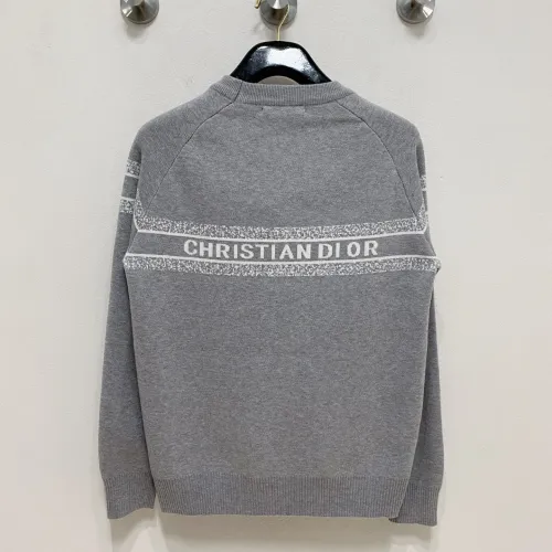 Replica Christian Dior Sweaters Long Sleeved For Men #1412723 $85.00 USD for Wholesale