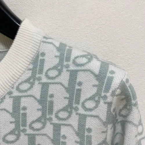 Replica Christian Dior Sweaters Long Sleeved For Men #1412726 $85.00 USD for Wholesale