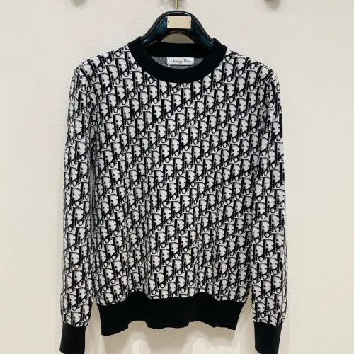 Wholesale Christian Dior Sweaters Long Sleeved For Men #1412727 $85.00 USD, Wholesale Quality Replica Christian Dior Sweaters