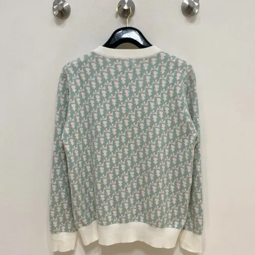 Replica Christian Dior Sweaters Long Sleeved For Men #1412728 $85.00 USD for Wholesale