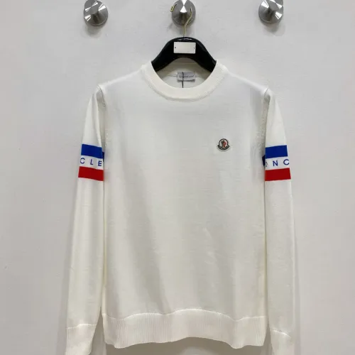 Wholesale Moncler Sweaters Long Sleeved For Men #1412740 $85.00 USD, Wholesale Quality Replica Moncler Sweaters