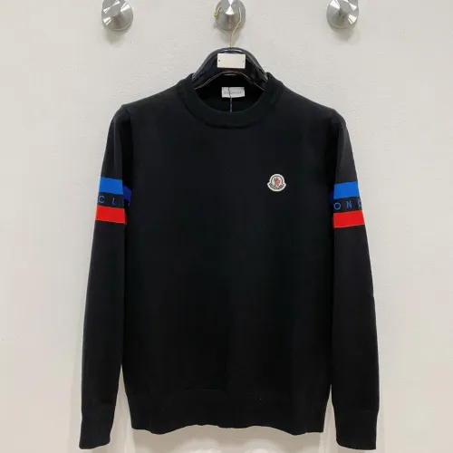 Wholesale Moncler Sweaters Long Sleeved For Men #1412741 $85.00 USD, Wholesale Quality Replica Moncler Sweaters