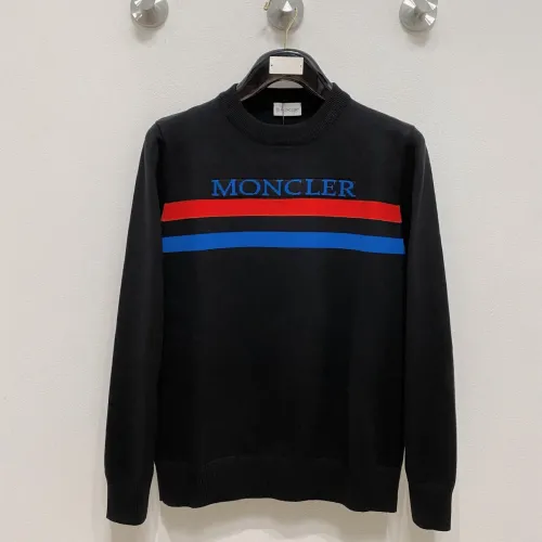 Wholesale Moncler Sweaters Long Sleeved For Men #1412746 $85.00 USD, Wholesale Quality Replica Moncler Sweaters