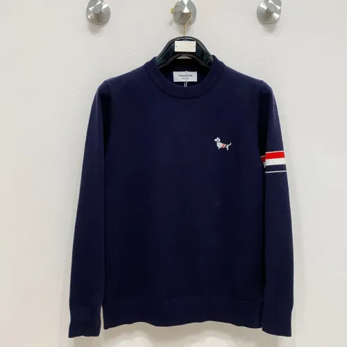 Wholesale Thom Browne TB Sweaters Long Sleeved For Men #1412758 $85.00 USD, Wholesale Quality Replica Thom Browne TB Sweaters
