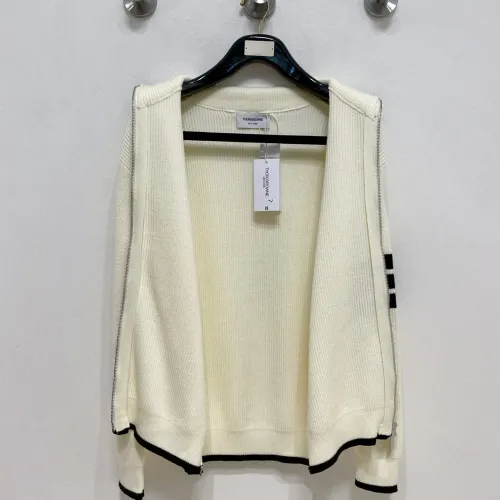 Replica Thom Browne TB Sweaters Long Sleeved For Men #1412760 $88.00 USD for Wholesale