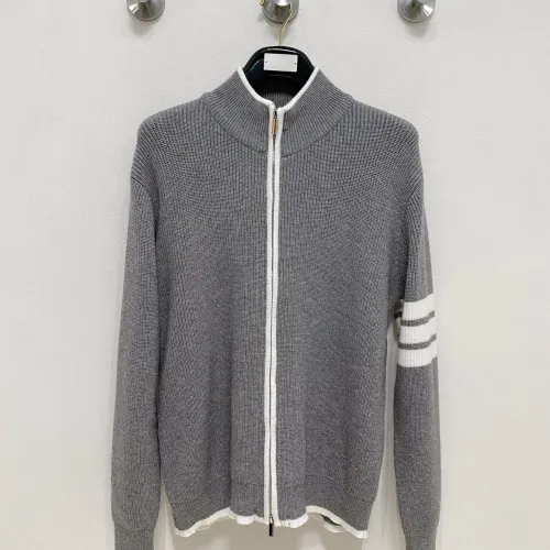 Wholesale Thom Browne TB Sweaters Long Sleeved For Men #1412761 $88.00 USD, Wholesale Quality Replica Thom Browne TB Sweaters