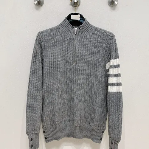 Wholesale Thom Browne TB Sweaters Long Sleeved For Men #1412765 $92.00 USD, Wholesale Quality Replica Thom Browne TB Sweaters