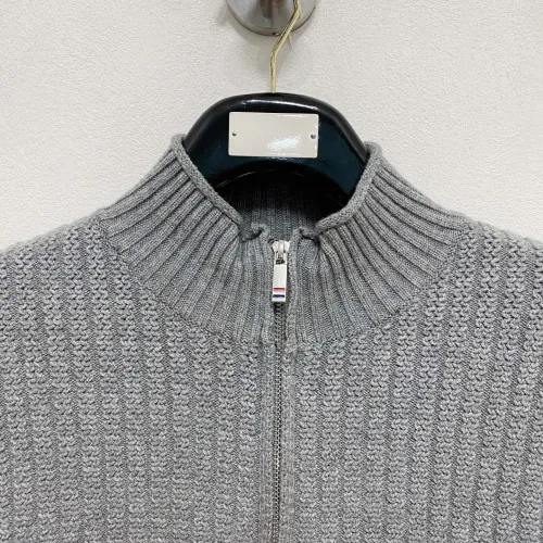 Replica Thom Browne TB Sweaters Long Sleeved For Men #1412765 $92.00 USD for Wholesale
