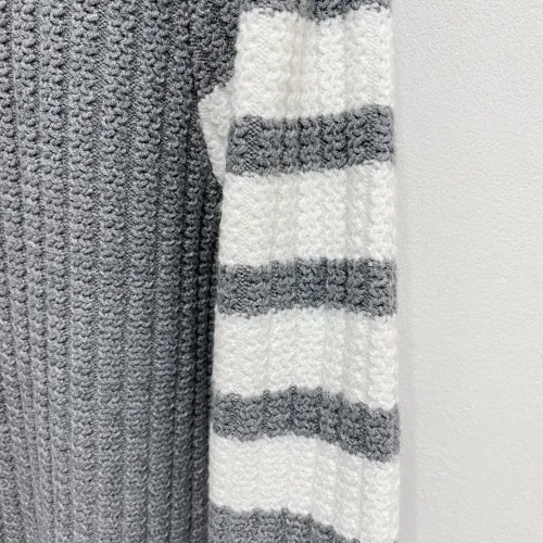 Replica Thom Browne TB Sweaters Long Sleeved For Men #1412765 $92.00 USD for Wholesale