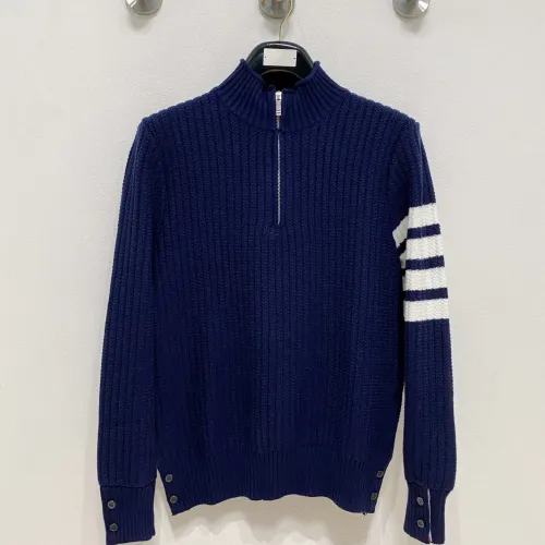 Wholesale Thom Browne TB Sweaters Long Sleeved For Men #1412766 $92.00 USD, Wholesale Quality Replica Thom Browne TB Sweaters