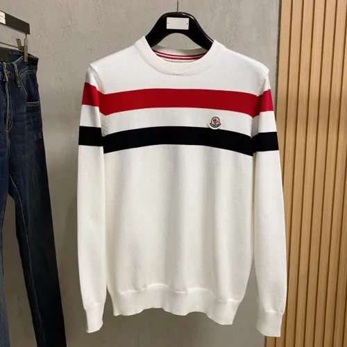Wholesale Moncler Sweaters Long Sleeved For Men #1412785 $88.00 USD, Wholesale Quality Replica Moncler Sweaters