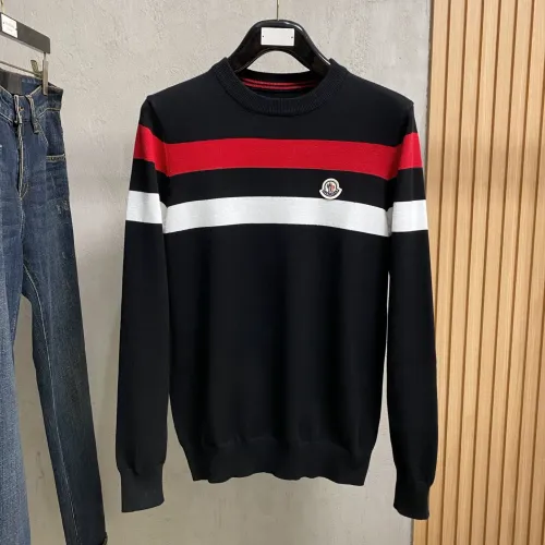 Wholesale Moncler Sweaters Long Sleeved For Men #1412786 $88.00 USD, Wholesale Quality Replica Moncler Sweaters