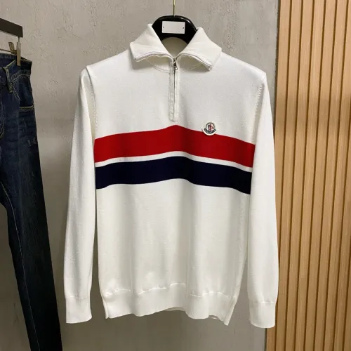 Wholesale Moncler Sweaters Long Sleeved For Men #1412787 $88.00 USD, Wholesale Quality Replica Moncler Sweaters