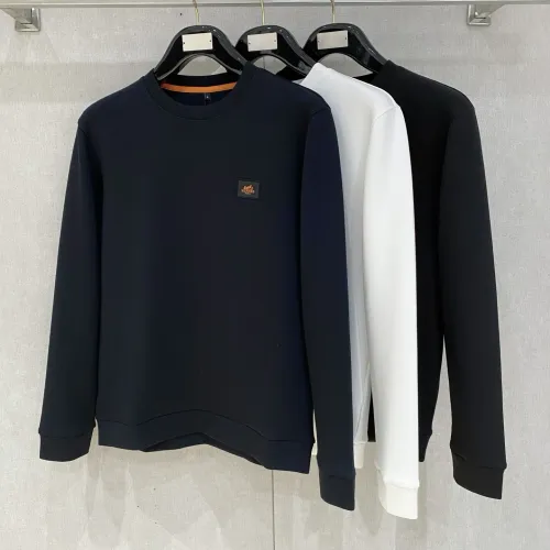 Replica Hermes Hoodies Long Sleeved For Men #1412803 $82.00 USD for Wholesale