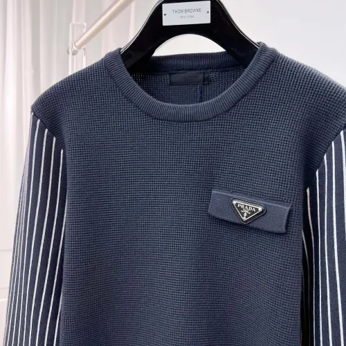 Replica Prada Sweaters Long Sleeved For Men #1412833 $76.00 USD for Wholesale