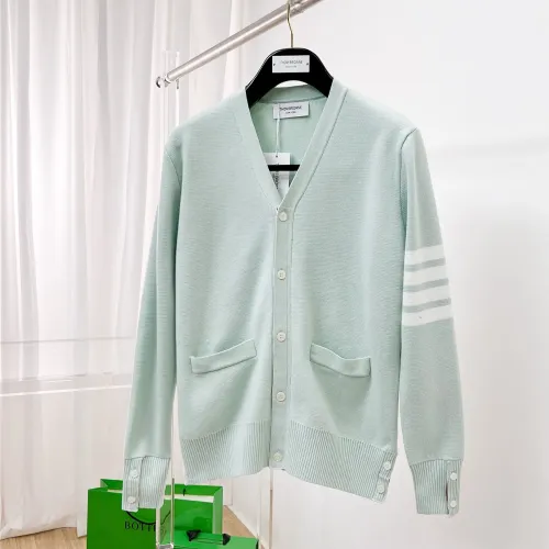 Wholesale Thom Browne TB Sweaters Long Sleeved For Men #1412839 $72.00 USD, Wholesale Quality Replica Thom Browne TB Sweaters