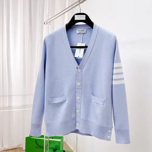 Wholesale Thom Browne TB Sweaters Long Sleeved For Men #1412840 $72.00 USD, Wholesale Quality Replica Thom Browne TB Sweaters