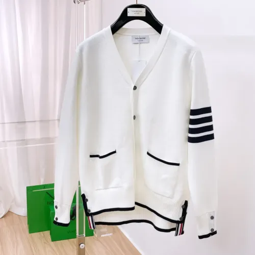 Wholesale Thom Browne TB Sweaters Long Sleeved For Men #1412843 $98.00 USD, Wholesale Quality Replica Thom Browne TB Sweaters