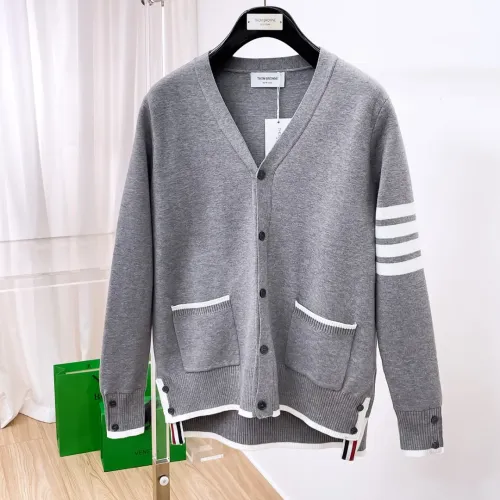 Wholesale Thom Browne TB Sweaters Long Sleeved For Men #1412844 $98.00 USD, Wholesale Quality Replica Thom Browne TB Sweaters