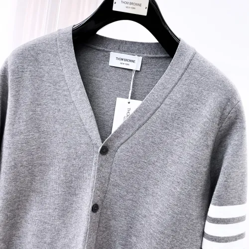 Replica Thom Browne TB Sweaters Long Sleeved For Men #1412844 $98.00 USD for Wholesale