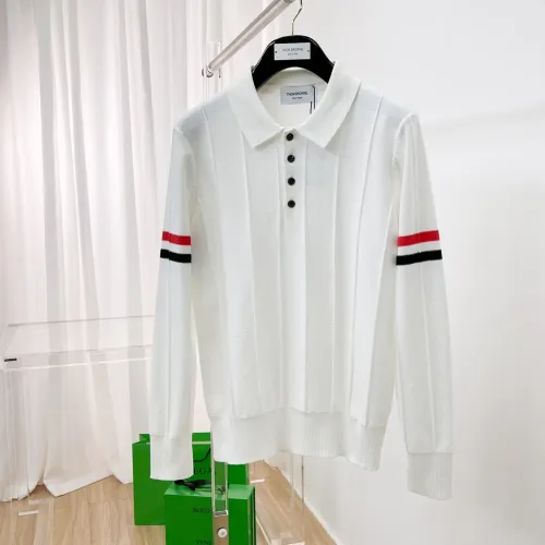 Wholesale Thom Browne TB Sweaters Long Sleeved For Men #1412847 $85.00 USD, Wholesale Quality Replica Thom Browne TB Sweaters