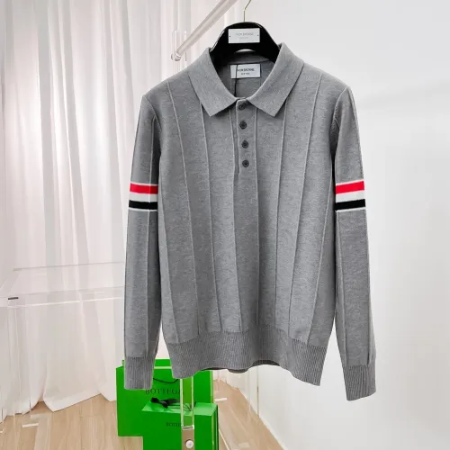 Wholesale Thom Browne TB Sweaters Long Sleeved For Men #1412848 $85.00 USD, Wholesale Quality Replica Thom Browne TB Sweaters