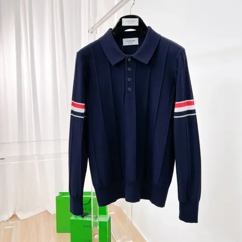 Wholesale Thom Browne TB Sweaters Long Sleeved For Men #1412851 $85.00 USD, Wholesale Quality Replica Thom Browne TB Sweaters