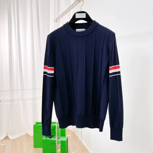 Wholesale Thom Browne TB Sweaters Long Sleeved For Men #1412852 $85.00 USD, Wholesale Quality Replica Thom Browne TB Sweaters