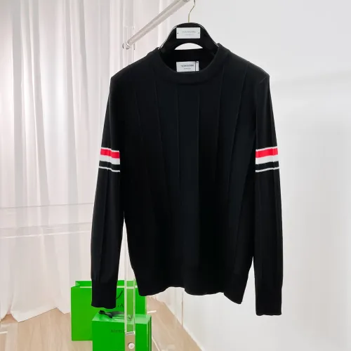 Wholesale Thom Browne TB Sweaters Long Sleeved For Men #1412853 $85.00 USD, Wholesale Quality Replica Thom Browne TB Sweaters