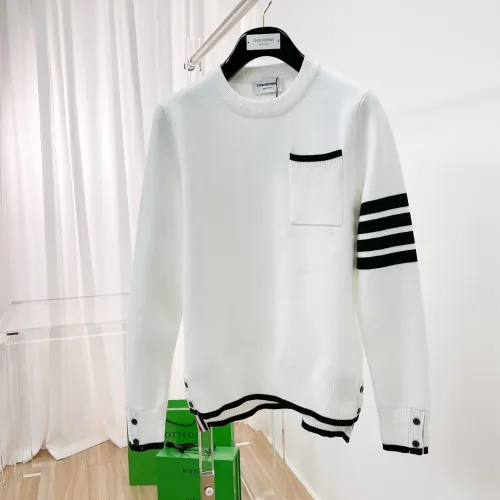 Wholesale Thom Browne TB Sweaters Long Sleeved For Men #1412854 $85.00 USD, Wholesale Quality Replica Thom Browne TB Sweaters
