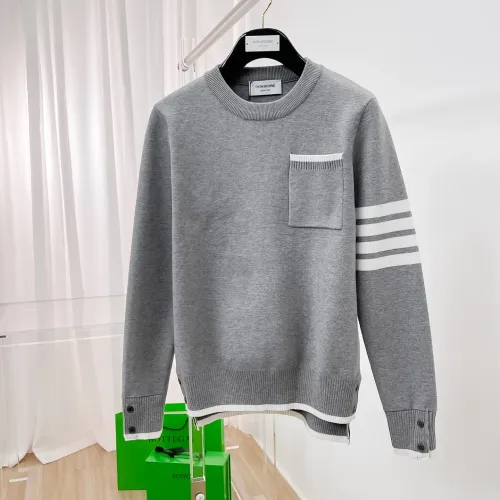 Wholesale Thom Browne TB Sweaters Long Sleeved For Men #1412855 $85.00 USD, Wholesale Quality Replica Thom Browne TB Sweaters