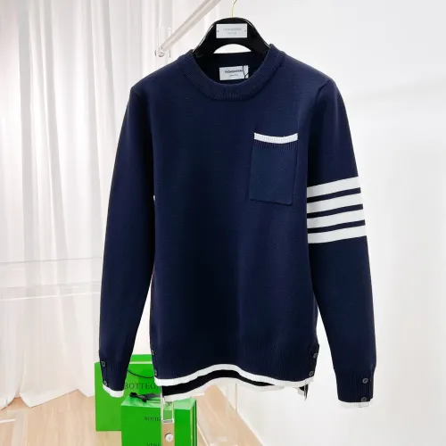 Wholesale Thom Browne TB Sweaters Long Sleeved For Men #1412856 $85.00 USD, Wholesale Quality Replica Thom Browne TB Sweaters