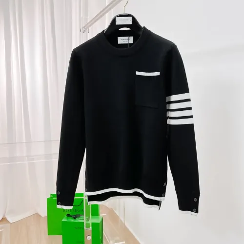 Wholesale Thom Browne TB Sweaters Long Sleeved For Men #1412857 $85.00 USD, Wholesale Quality Replica Thom Browne TB Sweaters