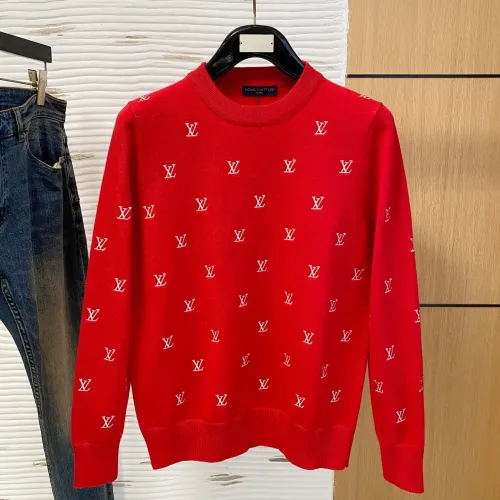 Wholesale Louis Vuitton LV Sweaters Long Sleeved For Men #1412858 $85.00 USD, Wholesale Quality Replica Louis Vuitton LV Sweaters