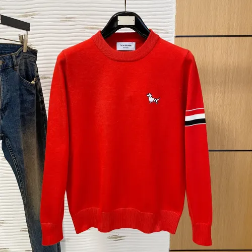 Wholesale Thom Browne TB Sweaters Long Sleeved For Men #1412859 $85.00 USD, Wholesale Quality Replica Thom Browne TB Sweaters
