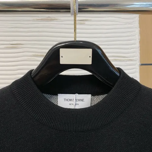 Replica Thom Browne TB Sweaters Long Sleeved For Men #1412862 $88.00 USD for Wholesale