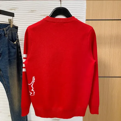 Replica Thom Browne TB Sweaters Long Sleeved For Men #1412865 $88.00 USD for Wholesale