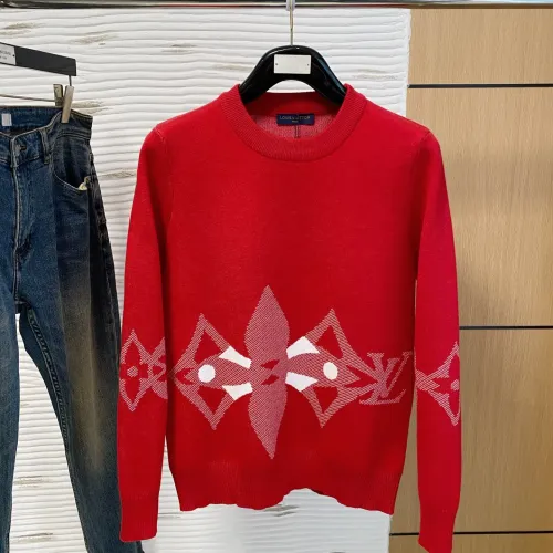 Wholesale Louis Vuitton LV Sweaters Long Sleeved For Men #1412868 $88.00 USD, Wholesale Quality Replica Louis Vuitton LV Sweaters
