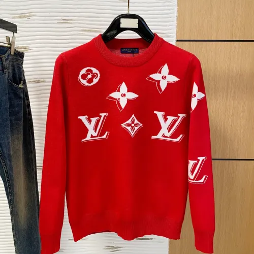 Wholesale Louis Vuitton LV Sweaters Long Sleeved For Men #1412869 $88.00 USD, Wholesale Quality Replica Louis Vuitton LV Sweaters
