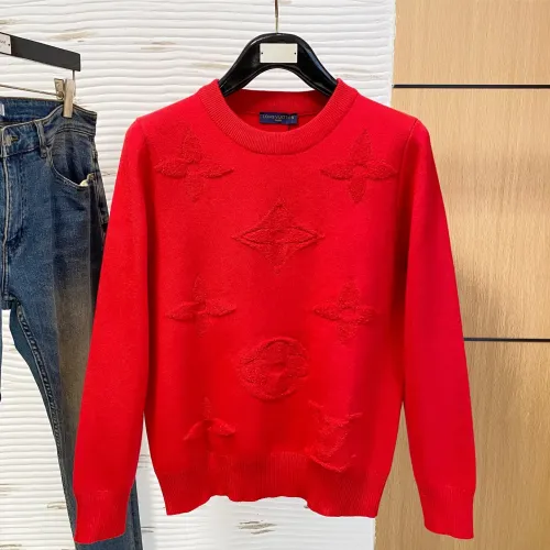 Wholesale Louis Vuitton LV Sweaters Long Sleeved For Men #1412871 $88.00 USD, Wholesale Quality Replica Louis Vuitton LV Sweaters