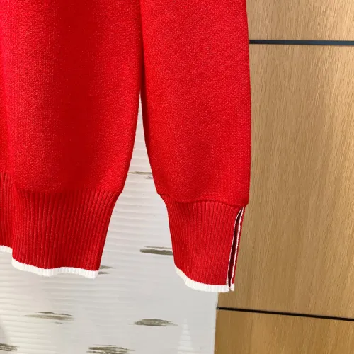 Replica Thom Browne TB Sweaters Long Sleeved For Men #1412873 $88.00 USD for Wholesale