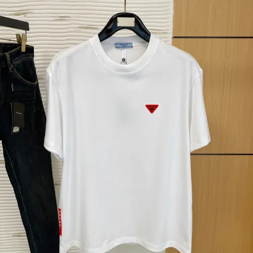 Wholesale Prada T-Shirts Short Sleeved For Unisex #1412879 $64.00 USD, Wholesale Quality Replica Prada T-Shirts